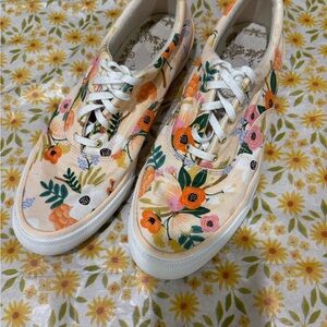 Keds x Rifle Paper Co. Floral Canvas Sneakers